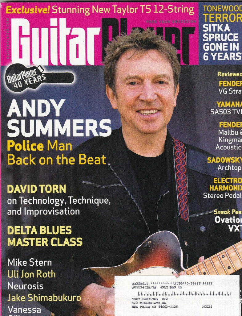 Guitar Player Mag Andy Summersd David Torn Uli Jon Roth June 2007 100219nonr