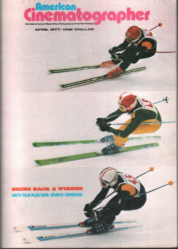 American Cinematographer April 1977 Winter Sports Coverage 010620AME2
