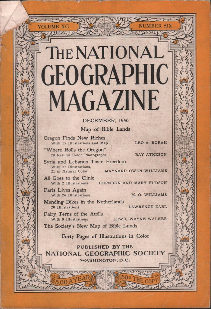 National Geographic December 1946 Oregon Finds New Riches 020617DBE2