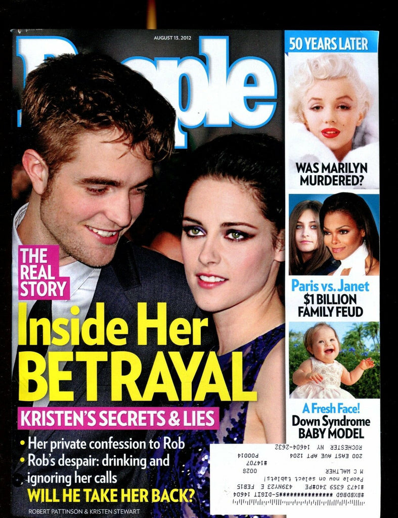 People Magazine August 15 2012 Kristen Stewart EX w/ML 021517jhe
