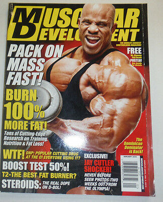 Muscular Development Magazine Jay Cutler & Dominican January 2012 120914R2