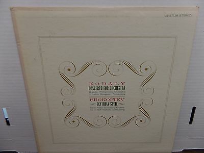 Kodaly Concerto For Orchestra, Prokofiev Scythian Suite US-57138 33rpm 081516DBE