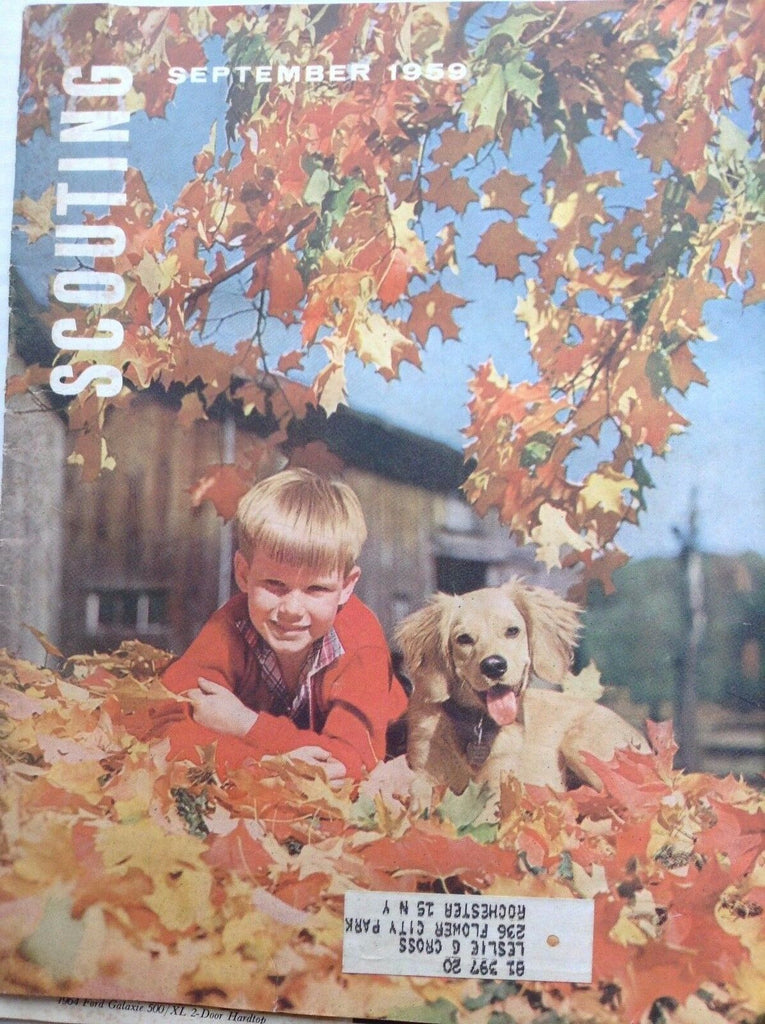 Scouting Magazine Mother Nature September 1959 092617nonrh