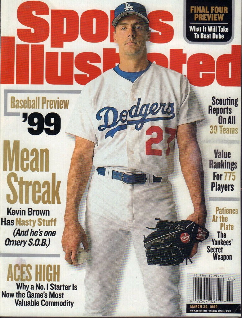 Sports Illustrated Magazine March 29 1999 Kevin Brown 072517nonjhe