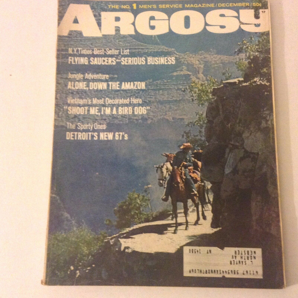 Argosy Magazine Flying Saucers Serious Business December 1966 052217nonrh