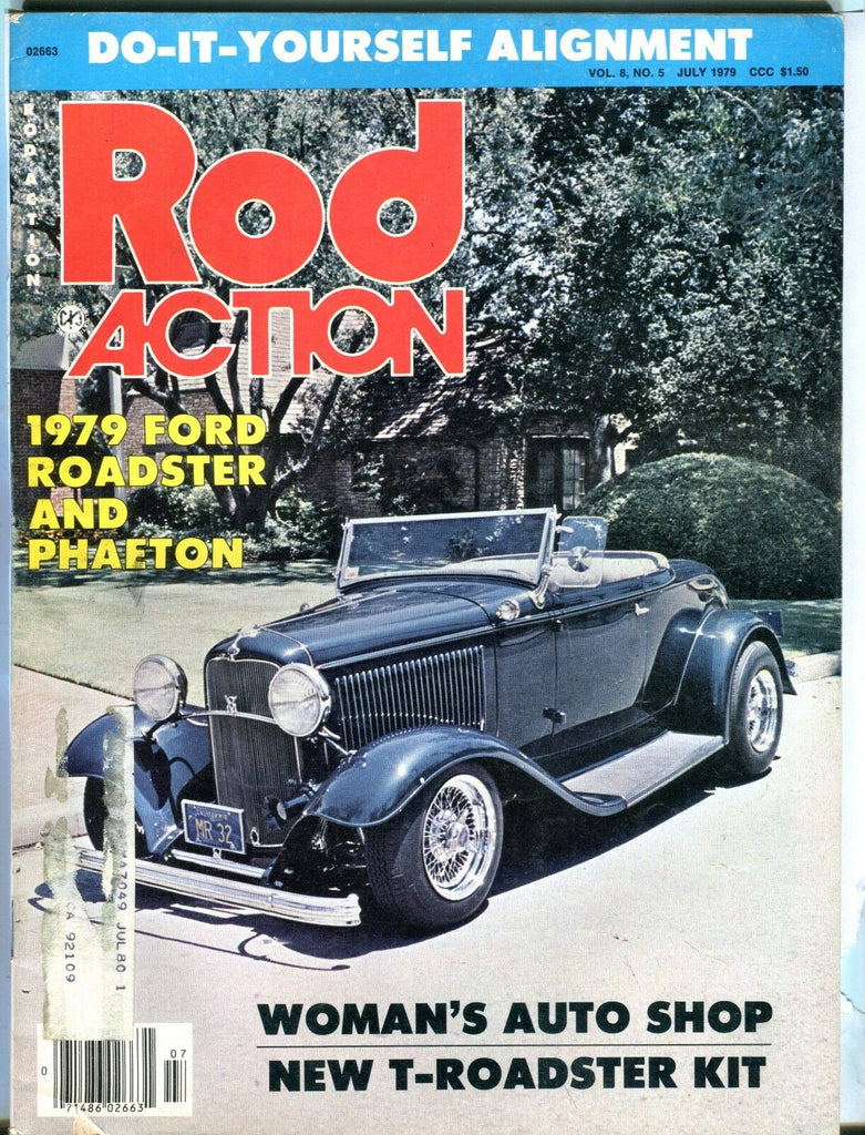 Rod Action Magazine July 1979 T-Roadster Kit EX w/ML 031317nonjhe