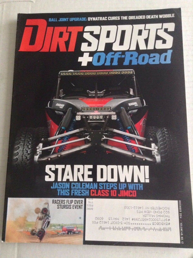Dirt Sports Magazine Jason Coleman Class 10 Jimco December 2014 032317NONRH