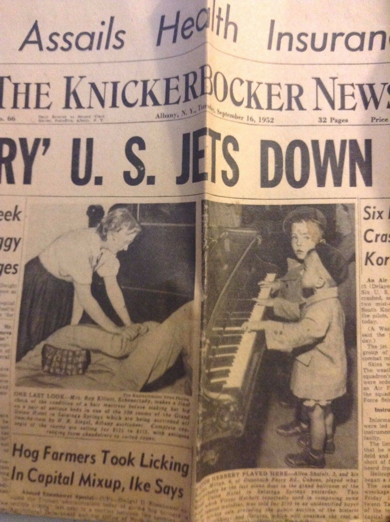 Knickerbocker NEws Magazine US Jets Down 4 Reds September 16, 1952 102317nonrh2