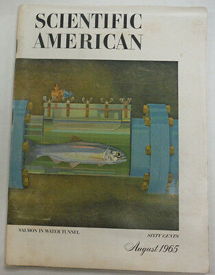 Scientific American Magazine Salmon In Water Tunnel August 1965 060815R2