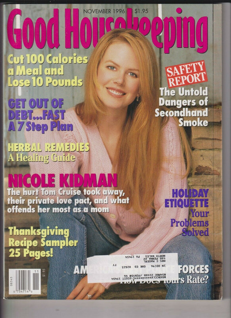 Good Housekeeping Mag Nicole Kidman November 1996 033120nonrh
