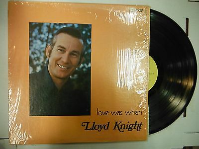 33 RPM Vinyl Lloyd Knight Love Was When Kinnor 4253 011915KME