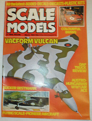 Scale Models Magazine Vacform Vulcan & DAF Truck Review March 1982 040915R