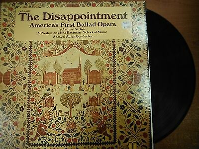 33 RPM Vinyl Andrew Barton The Disappointment Turnabout Record TVS34650 030515SM