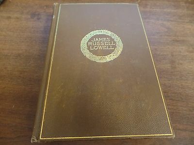 James Russell Lowell's Complete Poetical Works 1897 Ex-FAA Library 011316ame