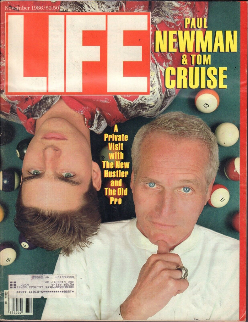 Life November 1986 Paul Newman, Tom Cruise w/ML VG 102116DBE