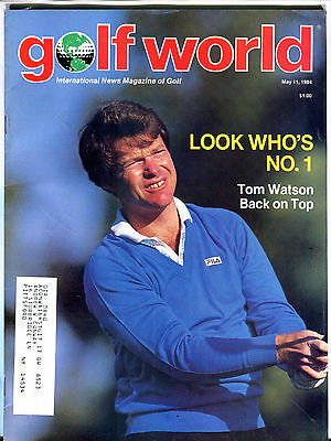 Golf World Magazine May 11 1984 Tom Watson EX 080216jhe