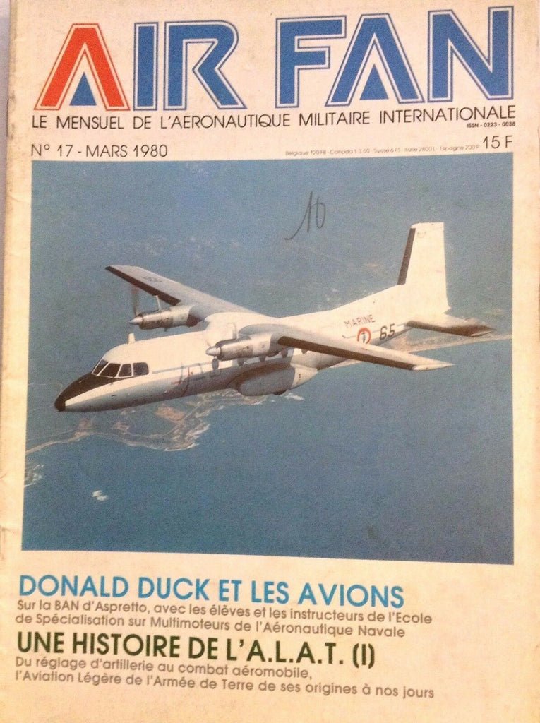 Air Fan French Magazine Donald Duck Les avions Mars 1980 121017nonrh
