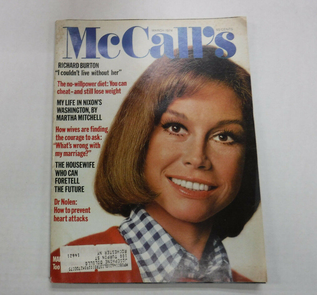 McCall's Magazine Richard Burton Dr.Nolen March 1974 111416R