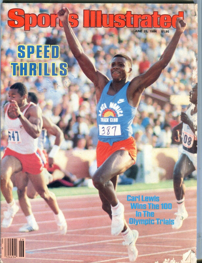 Sports Illustrated Magazine June 25 1984 Carl Lewis 070117nonjhe