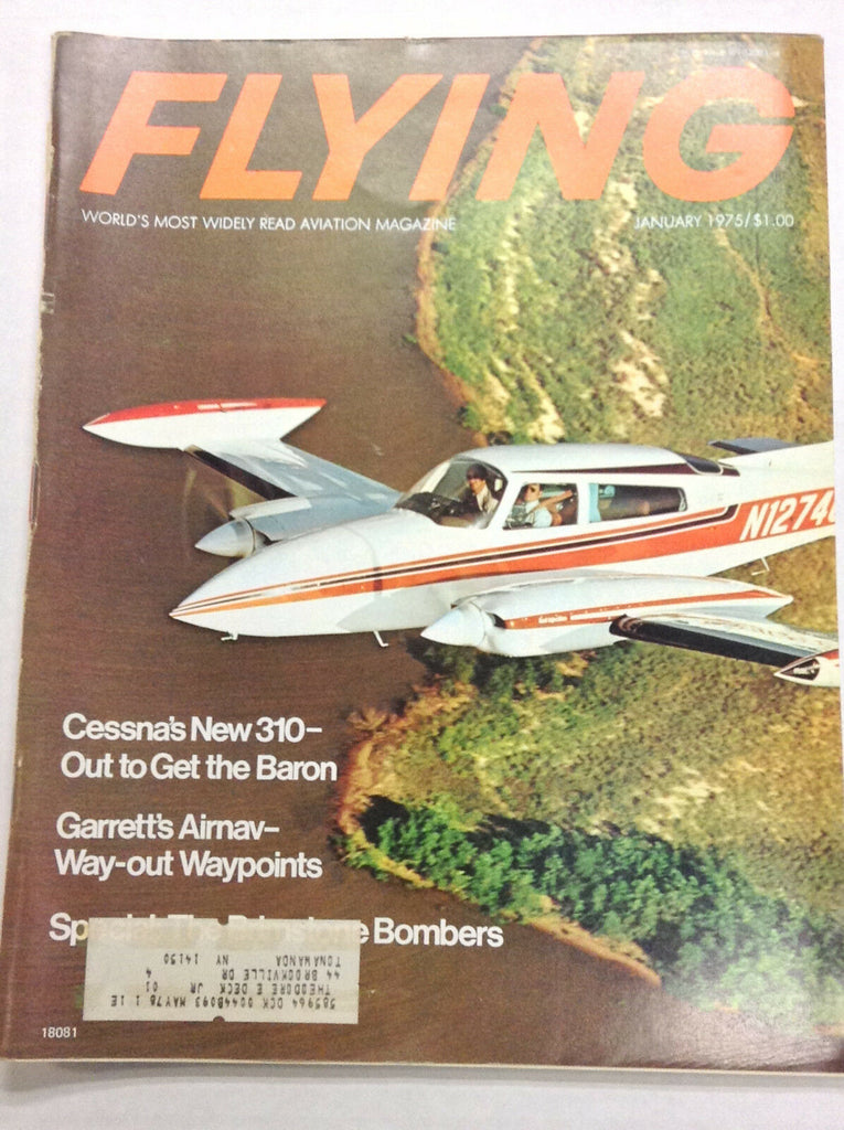 Flying Magazine Cessna's New 310 Garrett's Airnav January 1975 122016R