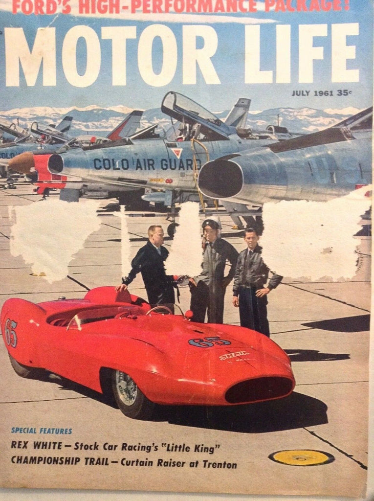 Motor Life Magazine Rex White & Championship Trail July 1961 061018nonrh