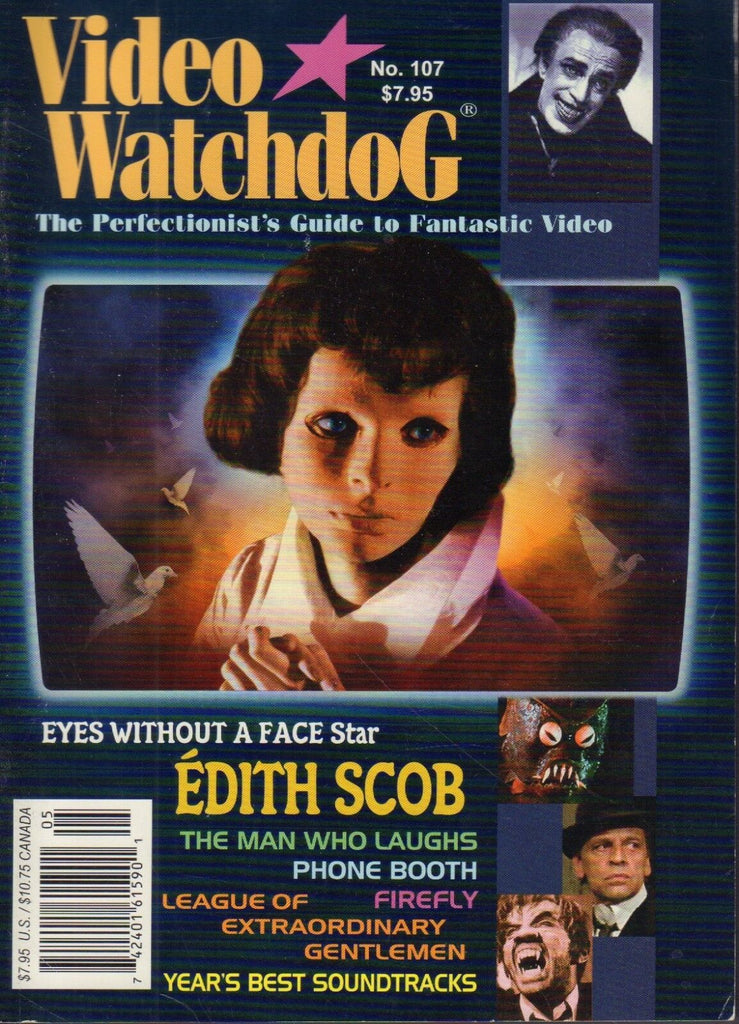 Video Watchdog no.107 Edith Scob Firefly The Man Who laughs 021318DBE