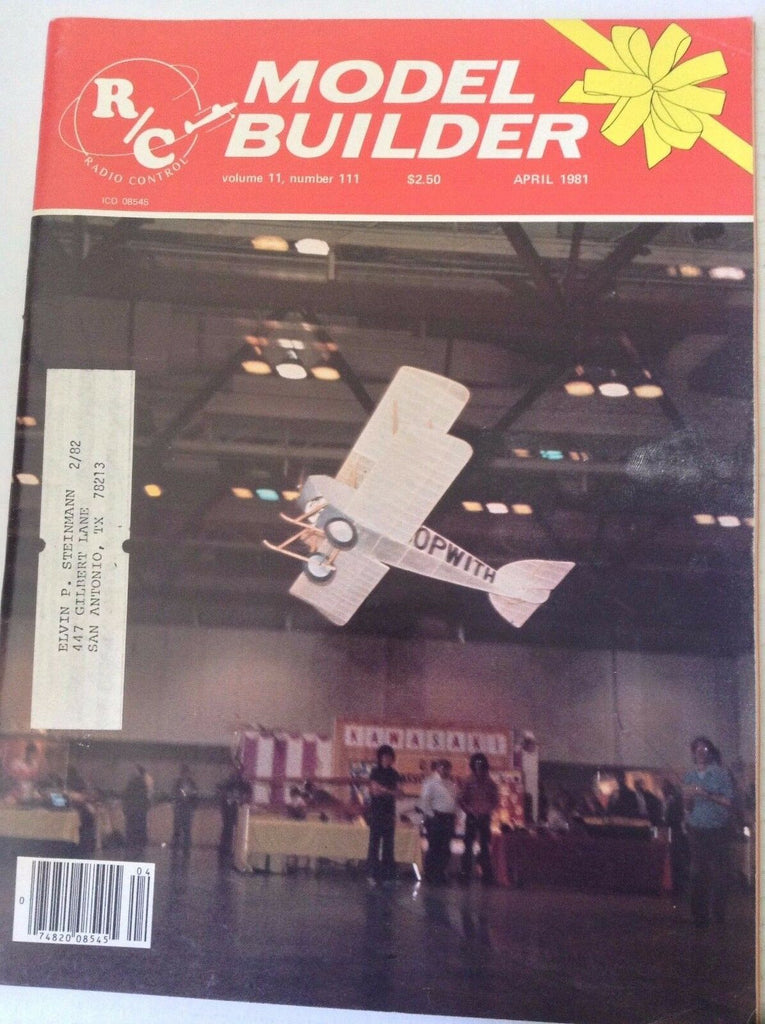 Model Builder Magazine Megow 50 Stinson 105 April 1981 041817nonrh2