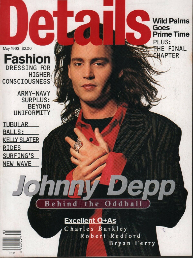 Details May 1993 johnny Depp Bryan Ferry Charles Barkley 070519DBE