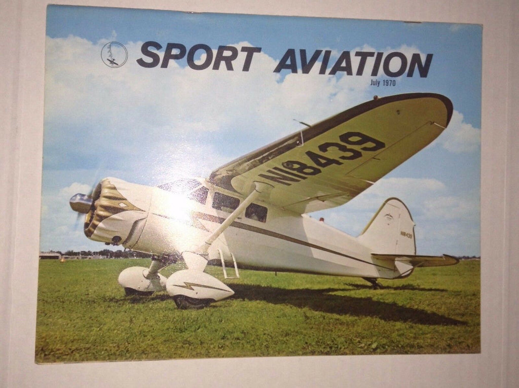 Sport Aviation Magazine Neal Loving's Airplanes July 1970 010417RH