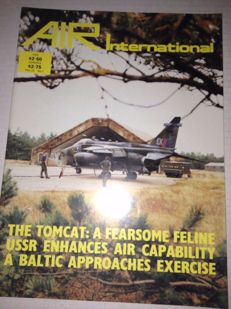 Air International Plane Magazine The Tomcat & USSR January 1982 120716rh2