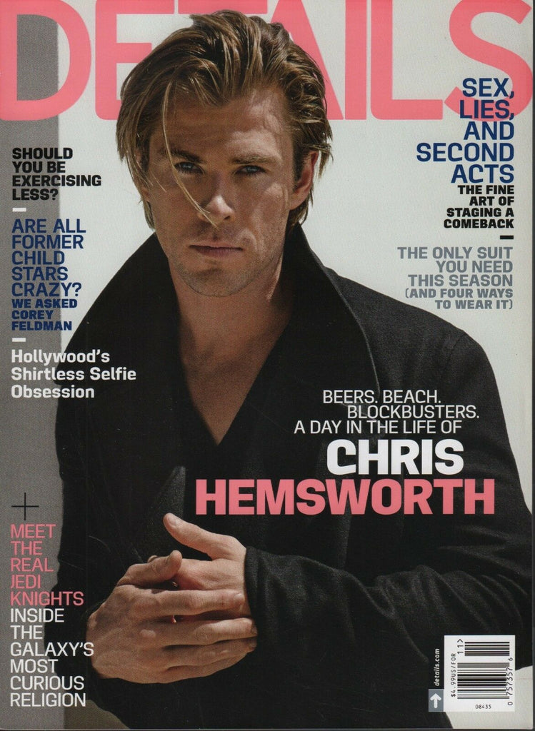 Details November 2013 Chris Hemsworth Mark Seliger Corey Feldman 052418DBF