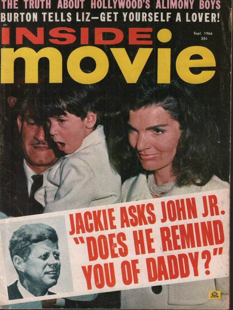 Inside Movie September 1966 Jackie John F Kennedy Jr 062019AME2