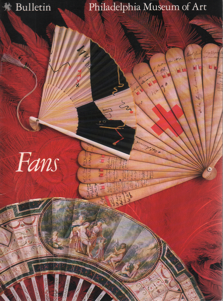 Philadelphia Museum of Art Bulletin Program Fans From Collection 1988 032420DBE