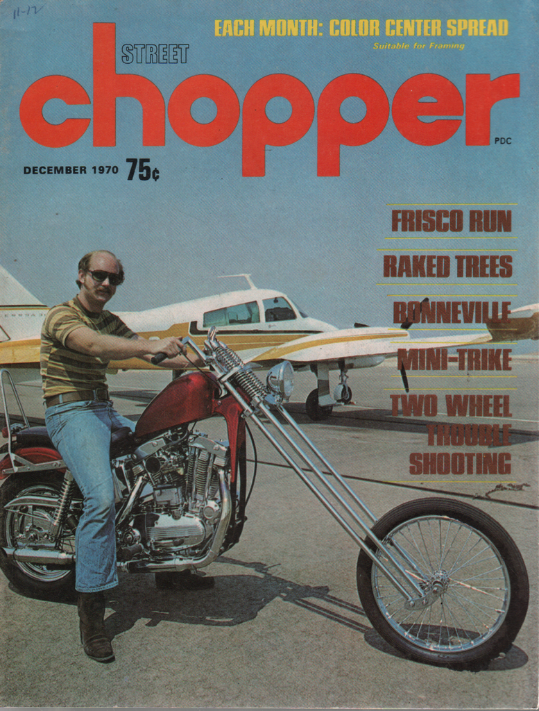 Street Chopper December 1970 Frisco Run Bonneville Mini-Trike 032420DBE