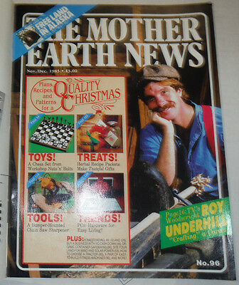 The Mother Earth News Magazine Roy Underhill & Christmas December 1985 020515R