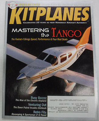 Kitplanes Magazine Mastering The Tango November 2009 072215R