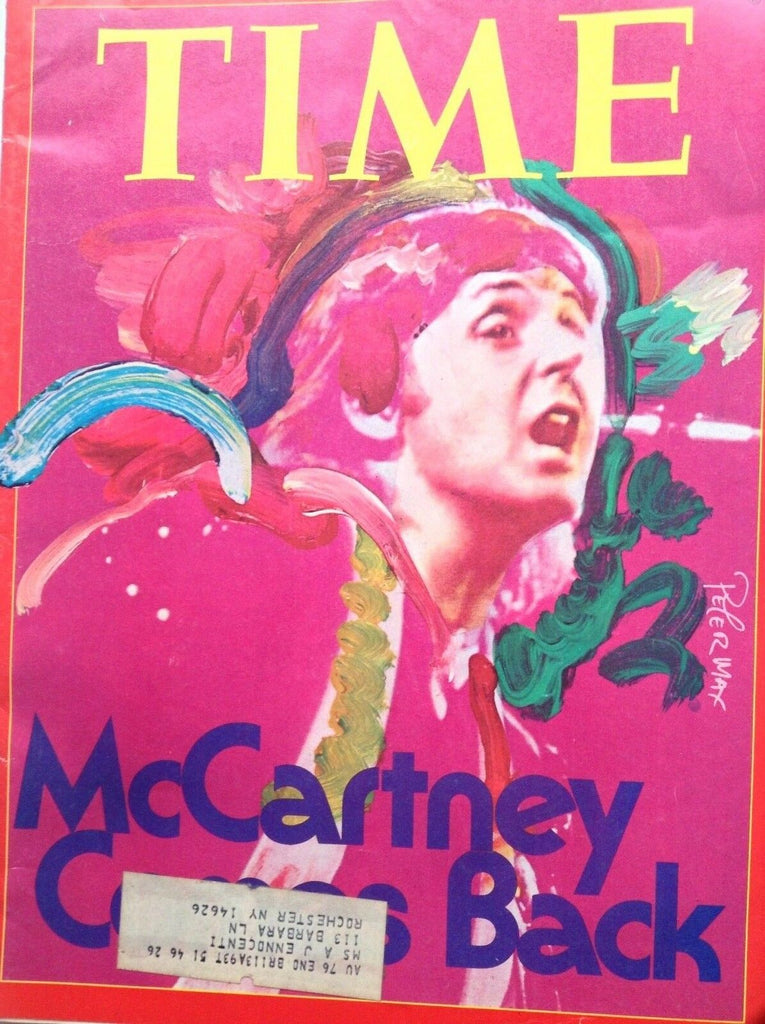 Time Magazine Paul McCartney Comes Back May 31, 1976 092617nonrh