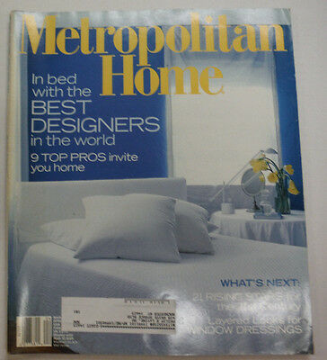 Metropolitan Home Magazine Best Designers In The World April 1999 070215R2
