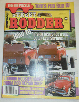 Street Rodder Magazine Install Repor Top Irons August 1981 022615r2