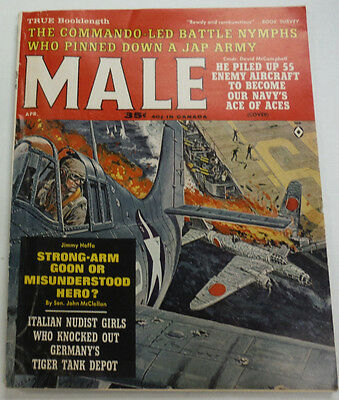 Male Magazine Misunderstood Hero And Strong Arm Goon April 1963 091914r