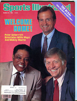 Sports Illustrated Magazine March 25 1985 Mickey Mantle EX 041216jhe