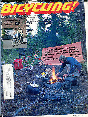 Bicycling! Magazine June 1975 Eastern National Parks VG 061416jhe