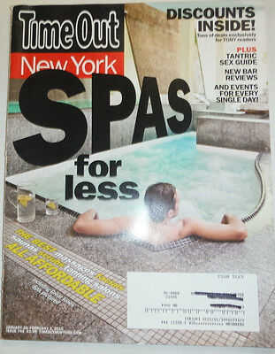 Timeout Magazine Spas For Less January/February 2010 010915R