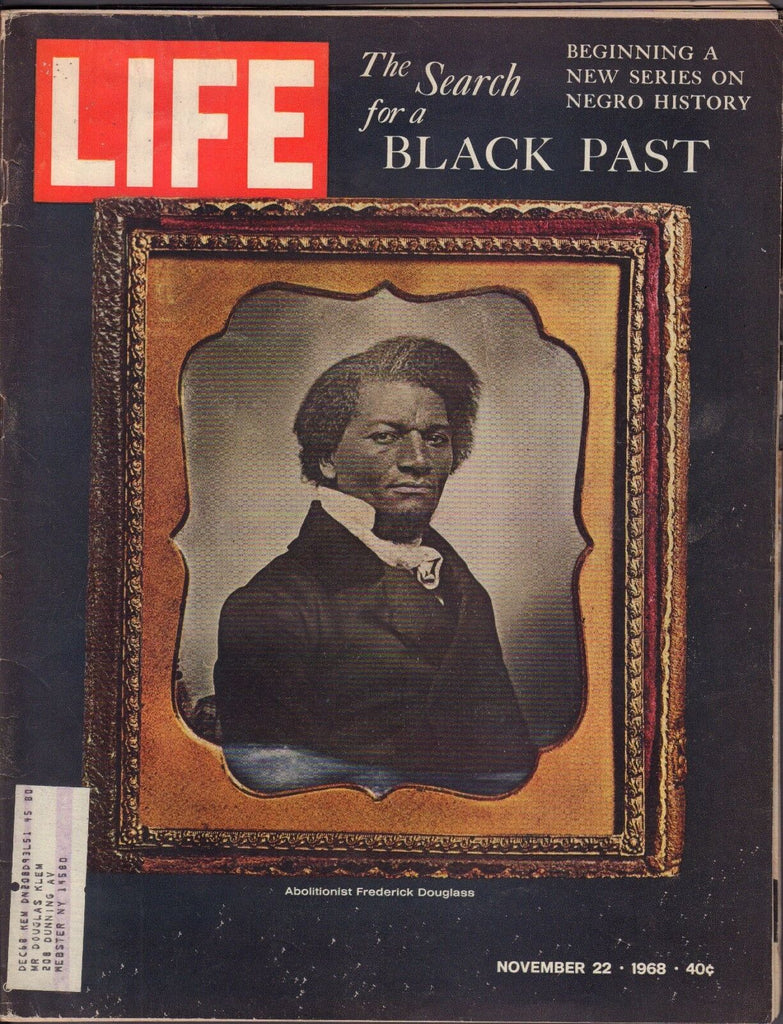 Life November 22 1968 Abolitionist Frederick Douglass w/ML VG 093016DBE