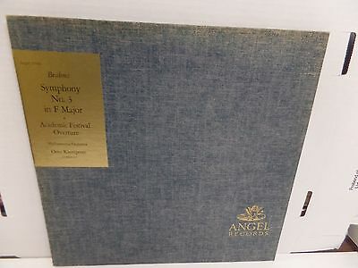 Brahms Symphony No.3 in F Major Ang.35545 33rpm 083016DBE