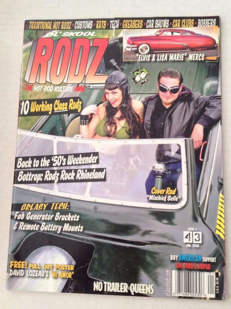 Ol' Skool Rodz Magazine 10 Working Class Rodz January 2011 030217NONRH