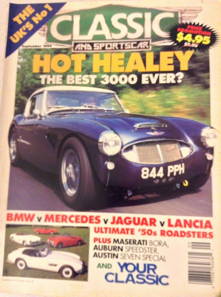 Classic And Sportscar Magazine Healey Best 3000 Ever September 1994 081617nonrh3