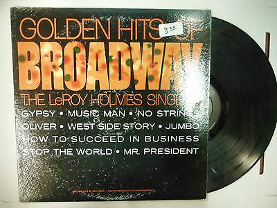 33 RPM Vinyl Golden Hits Of Broadway United Artists UAL3234 020315KME
