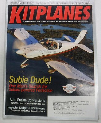 Kitplanes Magazine Subuaru Dude May 2009 072215R