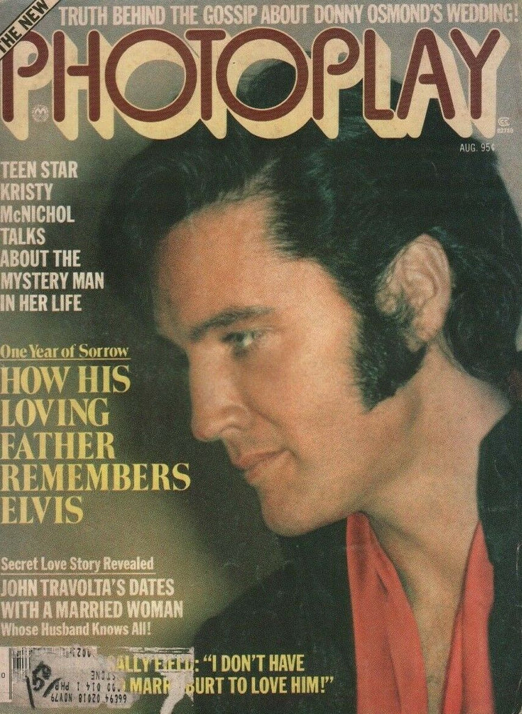 Photoplay August 1978 Elvis Presley Memorial John Travolta 032619DBE